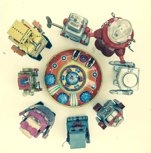 Ретро-игрушки — стоковое фото