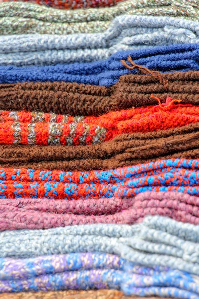 Calcetines de lana hechos a mano para la venta —  Fotos de Stock
