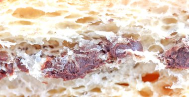 krema ile doldurulmuş puf böreği