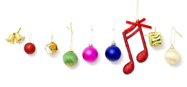 Christmas ball isolated on white background cutout — Stock Photo, Image