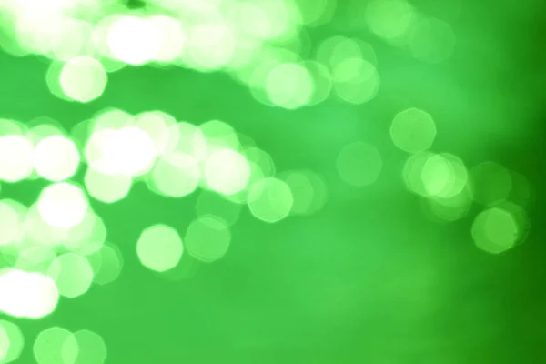 Imagem de um bokeh verde — Fotografia de Stock