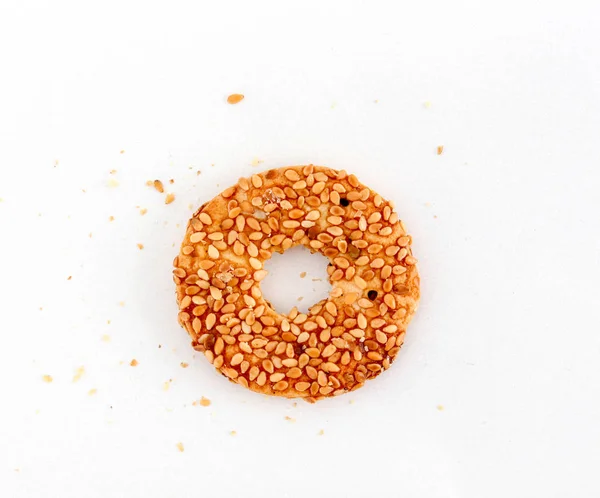 Tea cookie with sesame,image of a — Stock Photo, Image