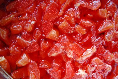 Taze hazırlanmış tatlı Ayva Reçeli