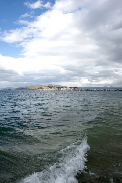 Macedonia 'daki Ohrid Gölü — Stok fotoğraf