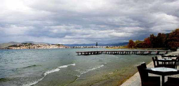 Lac d'Ohrid, macédonie — Photo