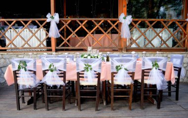 iyi dekore edilmiş düğün tablo