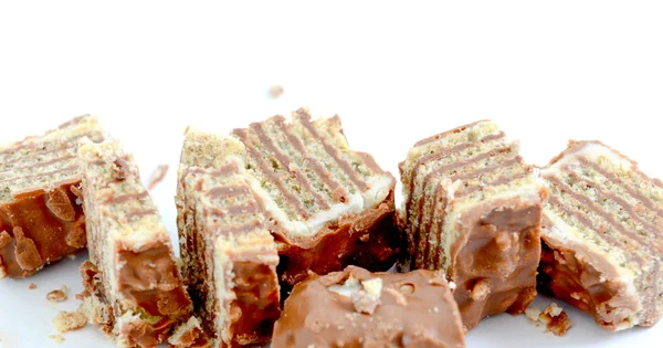 Imagem de um waffles de chocolate — Fotografia de Stock