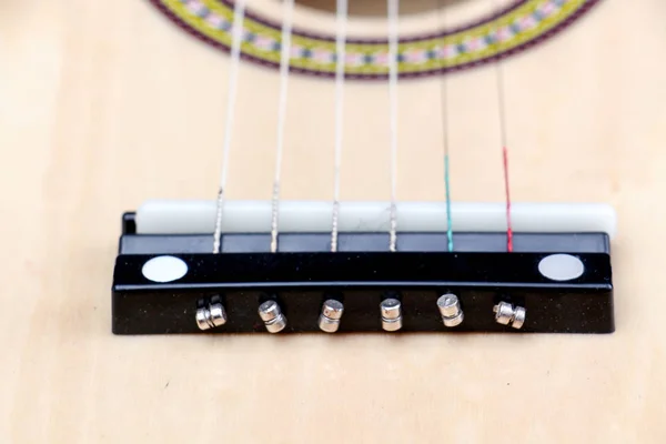 Detail van een gitaar — Stockfoto