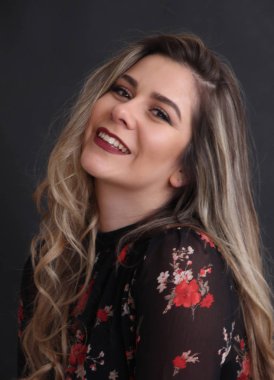 güzel model kız portresi stüdyo