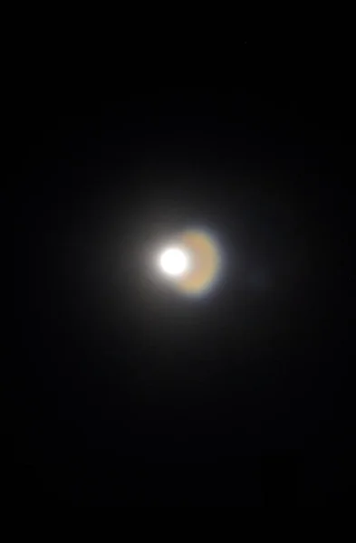 Luna llena por la noche, — Foto de Stock
