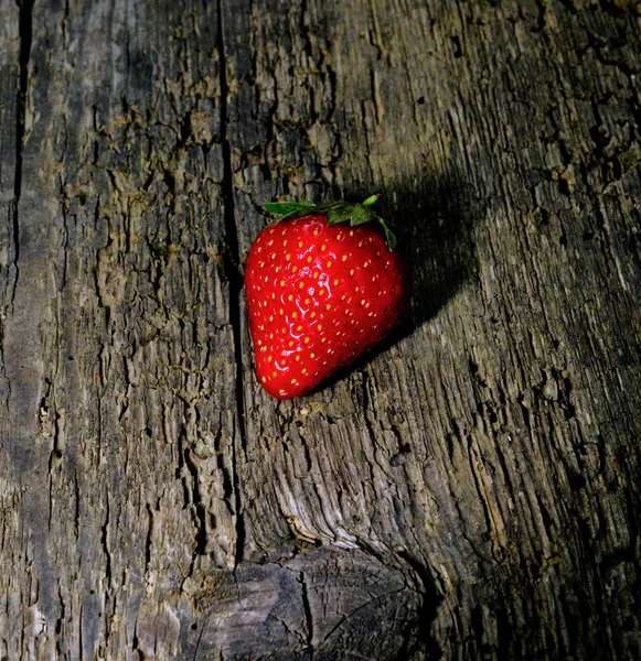 Aardbei. Verse bessen fruit, — Stockfoto