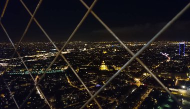 Paris 'in görüntüsü, Fransa' nın başkenti, 19 Ekim 2014