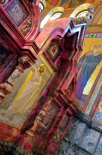 Église orthodoxe de Saint-Pétersbourg russie, 22 août 2015 — Photo
