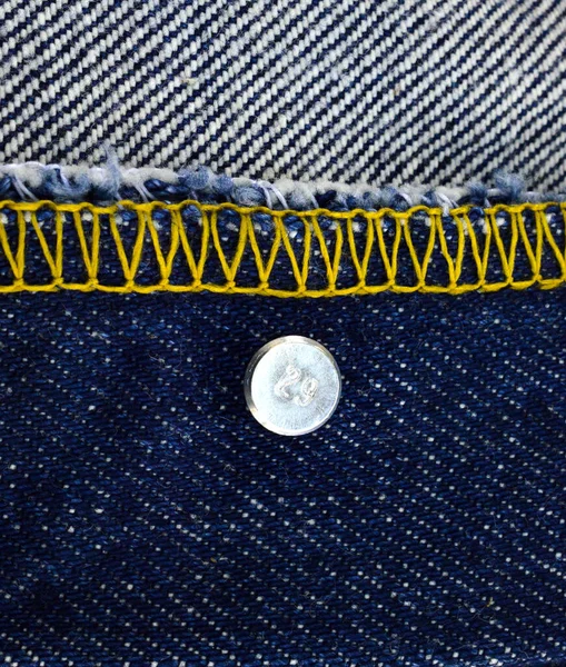 Nahaufnahme Textur Eines Jeans Bildes — Stockfoto