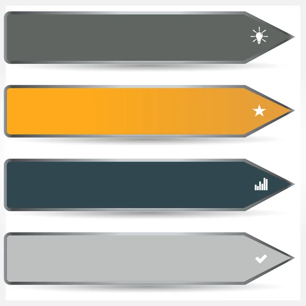 Ilustración de la plantilla de diseño moderno — Vector de stock