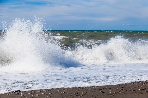 Φόντο κύματα της θάλασσας. Όμορφα κύματα — Φωτογραφία Αρχείου