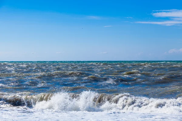 Φόντο κύματα της θάλασσας. Όμορφα κύματα — Φωτογραφία Αρχείου