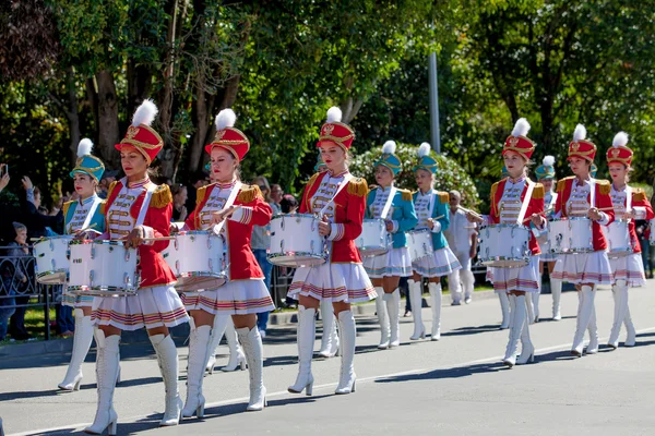 Rusland, Sochi - September 24, 2016: Scf Zwarte Zee Tall Ships Reg — Stockfoto