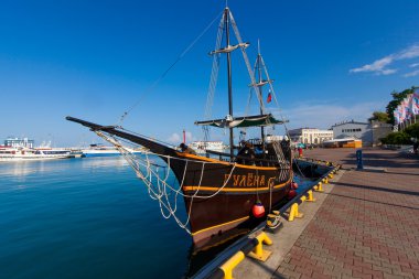 Soçi, Rusya - 29 Haziran 2016: Sailship 