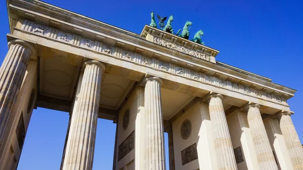 Brandenburger Tor Berlin, Alemanha — Fotografia de Stock