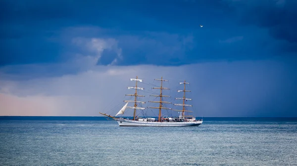 Rosja, Sochi - 25 września 2016: Scf Morza Czarnego Tall Ships Reg — Zdjęcie stockowe