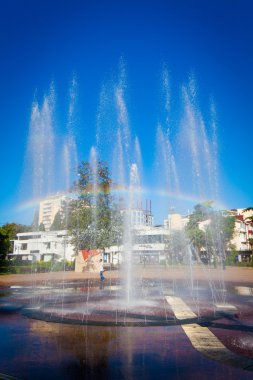 Soçi, Rusya - 29 Haziran 2016: Sochi, Rusya Federasyonu - çeşme. 