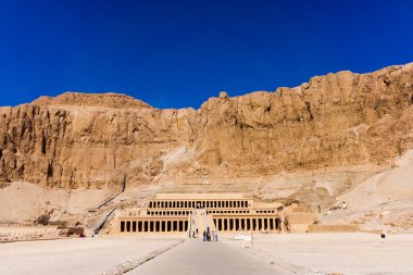 Luxor, Mısır - Ekim 15: Başına tapınak yakınlarında Luxor ben