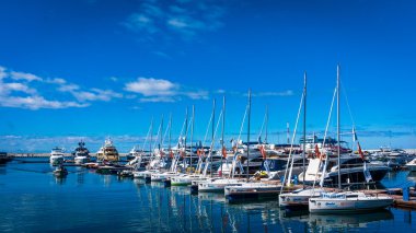 Soçi, Rusya - 29 Eylül 2016: Yarış Yat Limanı