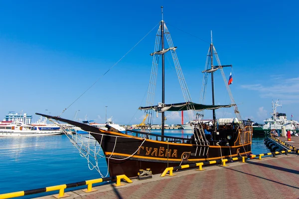 Soçi, Rusya - 29 Haziran 2016: Sailship 