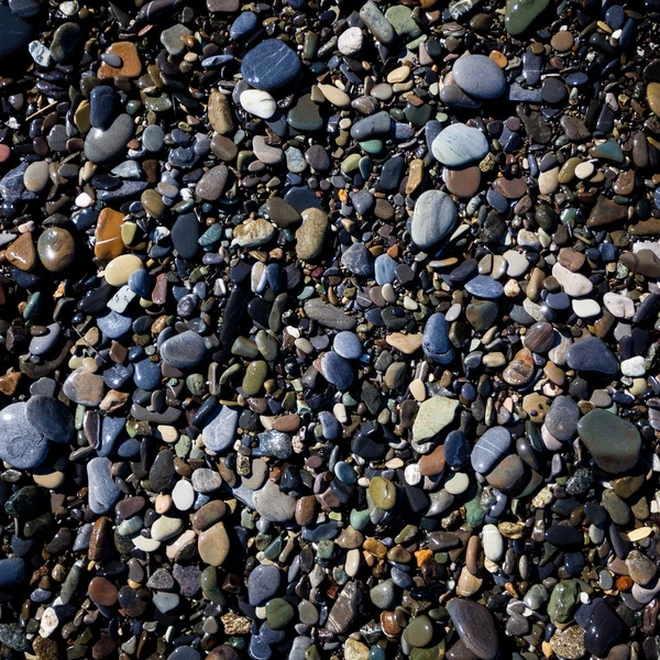 Fondo de piedras marinas. guijarros playa. piedras en la playa —  Fotos de Stock