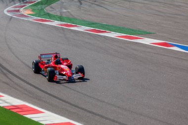 Soçi, Rusya - 31 Temmuz 2016: Eğitim yarışları yüksek hızda 