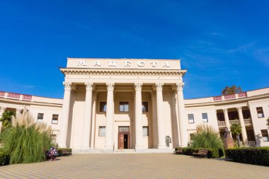 Sochi, Rusya Federasyonu - Ekim 21, 2016: Balneoterapi bina