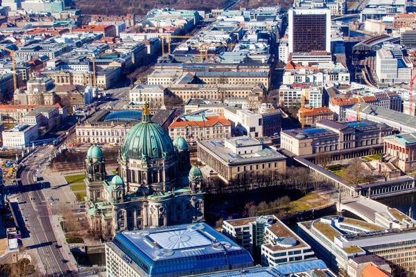 BERLIN, ALLEMAGNE - 22 MARS 2015 : Vue aérienne du ci — Photo