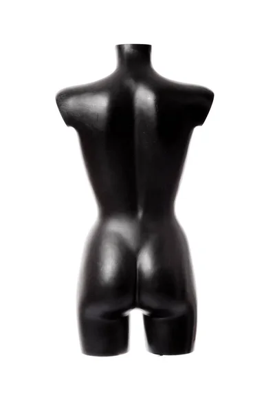 Maniquí negro mujer. Maniquí femenino. maniquí aislado en t — Foto de Stock