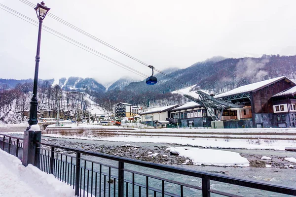 SOCHI, RÚSSIA - 29 de julho de 2016: Rosa Khutor. Krasnaya Polyana — Fotografia de Stock