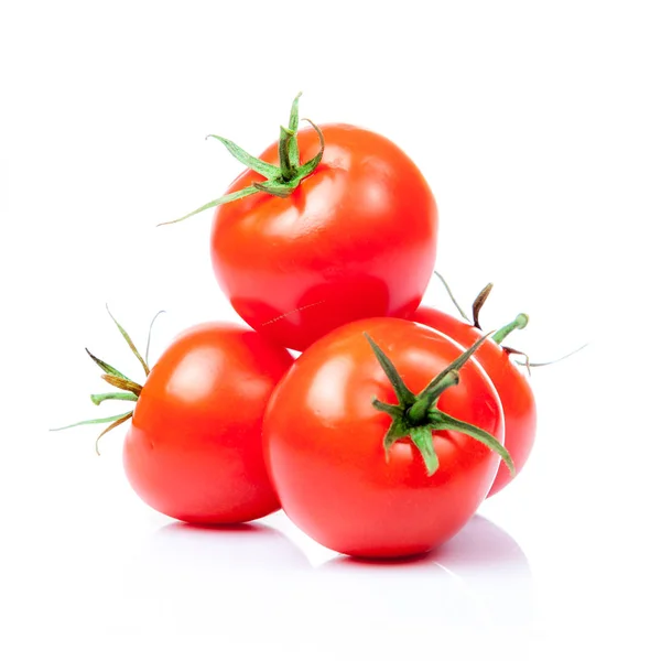 Tomato vegetables isolated on white background — Stock Photo, Image