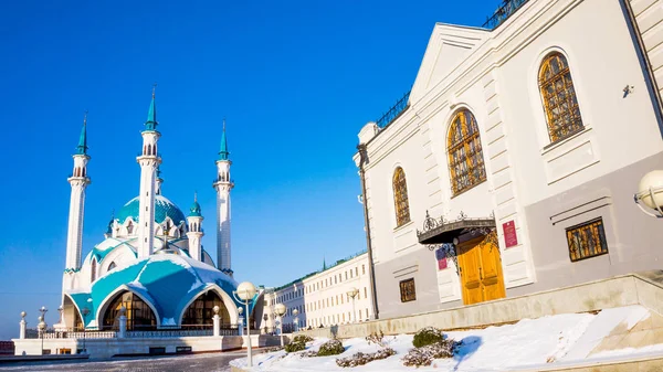 Kasan kremlin. Republik Tatarstan, einer russischen Föderation — Stockfoto