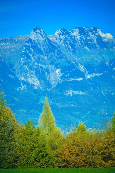 Paisaje de verano en montañas. panorama de montaña —  Fotos de Stock