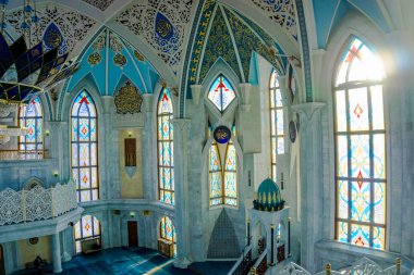 Kazan, Rusya - 01 Aralık 2014: İç ünlü Qol Shari