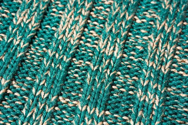 Strickwolltextur. Strickschmuck — Stockfoto