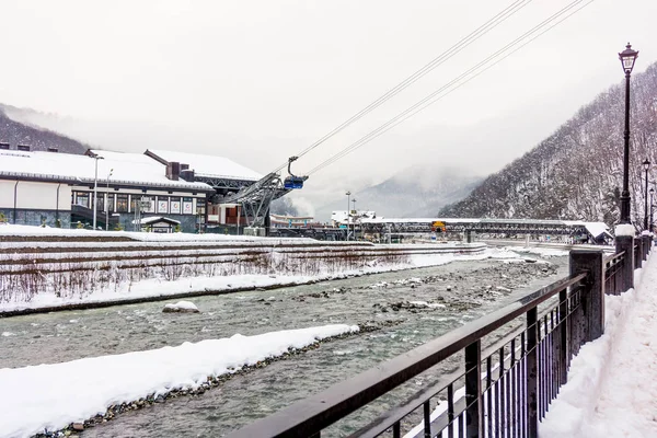 Soczi, Rosja - 29 stycznia 2016: Rosa Khutor. Krasnaja Polana — Zdjęcie stockowe