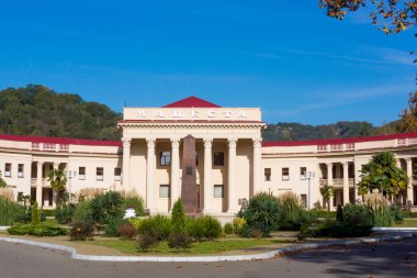 Sochi, Rusya Federasyonu - Ekim 21, 2016: Balneoterapi bina