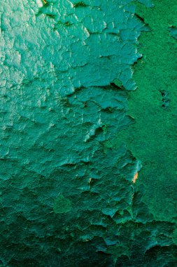 Yeşil arka plan. eski duvar