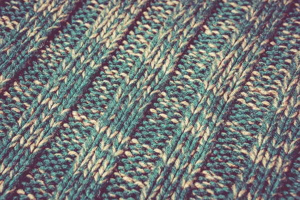 Winter knitting wollen textuur achtergrond — Stockfoto