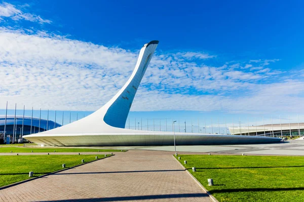 Rusia, Sochi - 16 de enero de 2016. Parque Olímpico en Adler — Foto de Stock