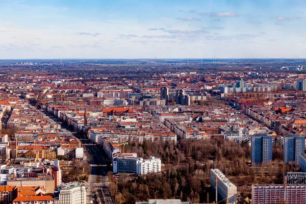 Berlin, deutschland - 22. märz 2015: aus der luft — Stockfoto