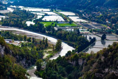 Gorge dünyanın en uzun Asma Yaya Köprüsü ile Vews
