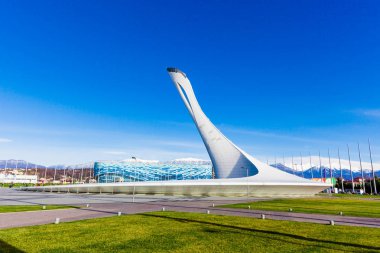 Rusya, Sochi - 16 Ocak 2016. Olympic Park Adler '