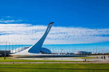 Rusya, Sochi - 16 Ocak 2016. Olympic Park Adler '
