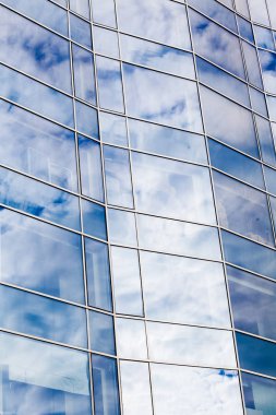 Windows Modern ofis binası. Modern ofis binası ile f